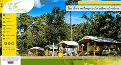 Desktop Screenshot of camping-lapalombiere.com
